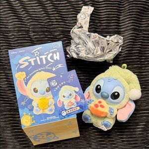 Miniso Disney Stitch Eat Something Before Sleep- (Crispy Pizza)